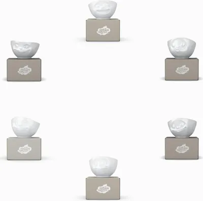 Produktbild von Fiftyeight Schalen-Set 6-tlg.  500 ml Nr 002 weiß Müslischalen