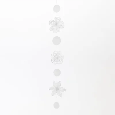 Produktbild von Räder Silhouetten Blütenkette L.116cm