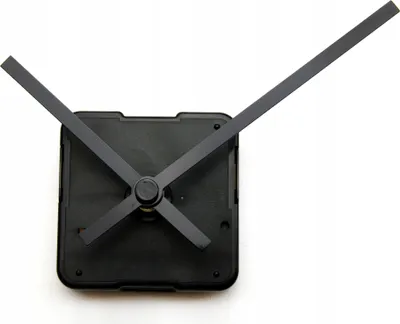 Produktbild von Geräuschloser Quarzmechanismus Zeiger BLACK 11,5 cm