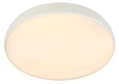 Image de Briloner NIKAN LED Plafonnier, variateur, télécommande, CCT, fonction mémoire, blanc, Ø35 x 8,5 cm