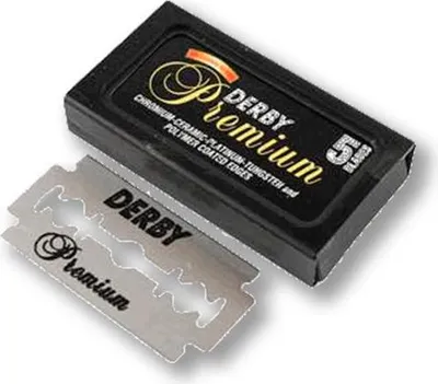 Obrázok produktu pre žiletky Derby Premium Black 5ks