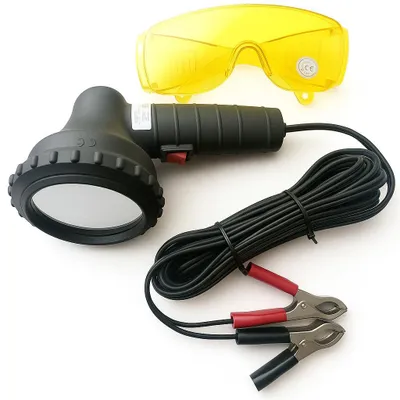Productafbeelding van 100 W UV-lekdetectielamp met veiligheidsbril