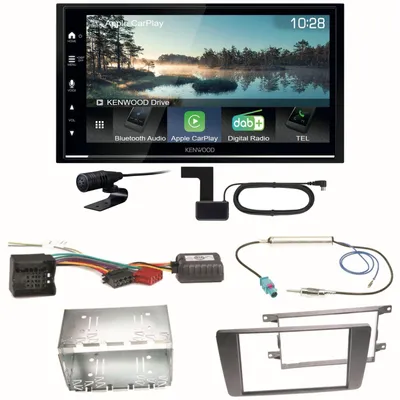 Produktbild von Kenwood DMX7722DABS Android Auto CarPlay Einbauset für Skoda Octavia 2 Yeti 5L