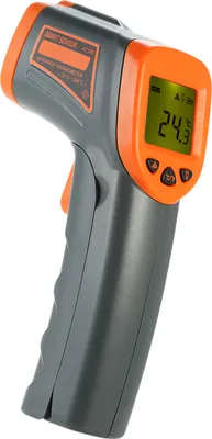 Image de SMART SENSOR -32��380�� 12:1 Thermomètre infrarouge numérique portable sans contact Testeur de température Pyromètre Thermomètre infrarouge industriel Affichage LCD avec rétroéclairage Centigrade Fahrenheit (PAS pour les humains)
