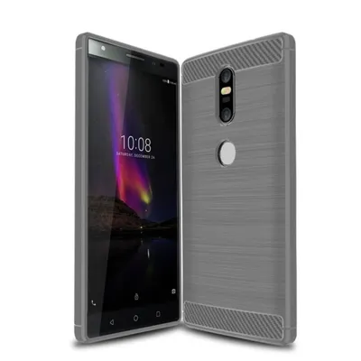 Zdjęcie produktu dla Etui ochronne na telefon Lenovo Phab2 Plus Case Cover Carbon Optic Grey