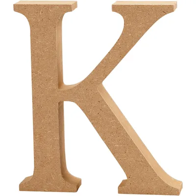 Immagine prodotto di Creativ Company Lettera K MDF 13CM, 1.