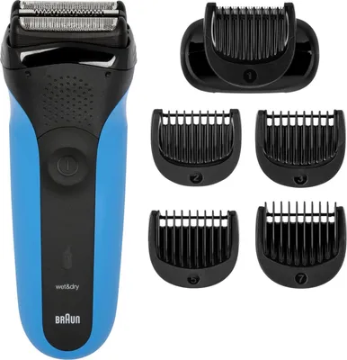 Produktbild von Braun Series 3 310 BT schwarz/blau