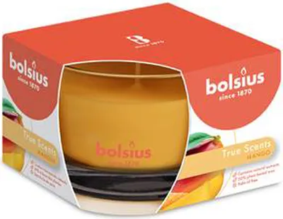 Image de Bolsius Verre à parfum plat Mangue