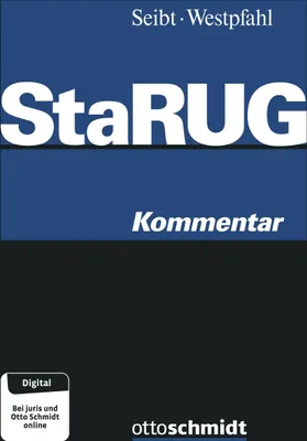 Produktbild von StaRUG Kommentar