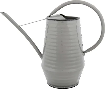 Produktbild von Esschert Design Gießkanne Grau pulverbeschichtet 0,94 Liter - Metall
