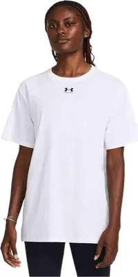 Produktbild von Under Armour Campus Oversize T-Shirt SS-Weiß 1387193-100__SM