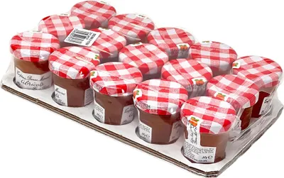 Produktbild von Bonne Maman Abricots Konfitüre aus Frankreich Aprikose 15 x 30 Gramm aus Frankreich