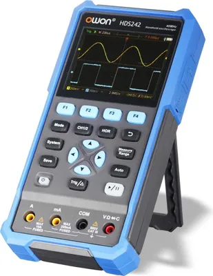 Obrázek produktu pro OWON LCD osciloskop s multimetrem, HDS242, 2-kanálový, 40 MHz