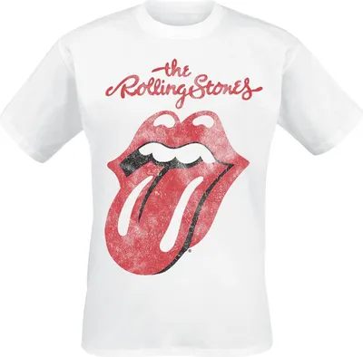 Produktbild von The Rolling Stones T-Shirt Herren Classic Tongue weiß XL