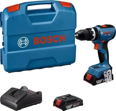 Zdjęcie produktu dla Bosch GSB 18V-65 Professional, Sterownik udarowy, Uchwyt pistoletowy, Uchwyt szybkomocujący, Niebieski, Niemcy, 27000 RPM