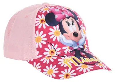 Produktbild von Minnie Mouse Mädchen Baseball-Cap Kinder Kappe, Größe:54