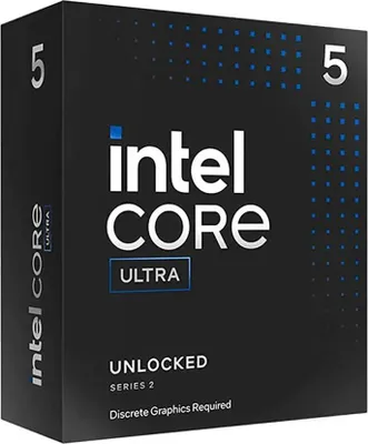 Obrázek produktu pro Intel Core Ultra 5 245KF, Intel Core Ultra 5, LGA 1851 (Socket V1), Tác, Intel, 245KF, 64bitový