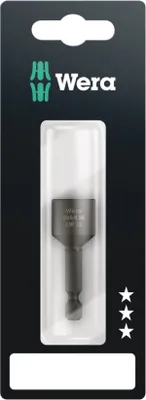 Produktbild von Wera 869/4 M SB, 1 Stück(e), Hexagonal, 25,4 / 4 mm (1 / 4"), Schwarz, ISO 1173-F, 50 mm