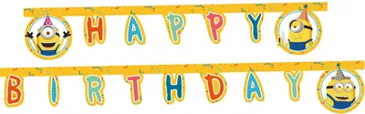 Image de Guirlande Joyeux Anniversaire Minions