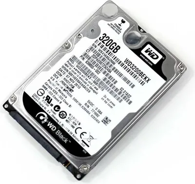 Immagine prodotto di Disco rigido HDD WD da 320 GB SATA da 2,5" per laptop e notebook Western Digital WD3200BEKX