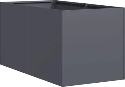 Zdjęcie produktu dla Doniczka Antracyt 40x80x40 cm Stal walcowana na zimno