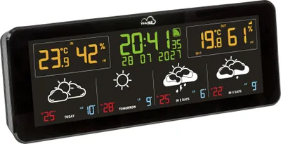 Produktbild von TFA Dostmann WLAN Funk Wetterstation TFA.me ID-07, 35.8107.01, Profi-Wettervorhersage durch wetter.com 4 Tage, Online-Portal, Außensensor, ideal für B
