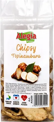 Immagine prodotto di ALEGIA Delikatesse patatine al topinambur 70g