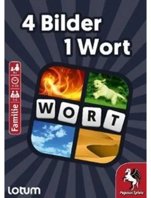 Produktbild von 4 Bilder 1 Wort - Das Kartenspiel
