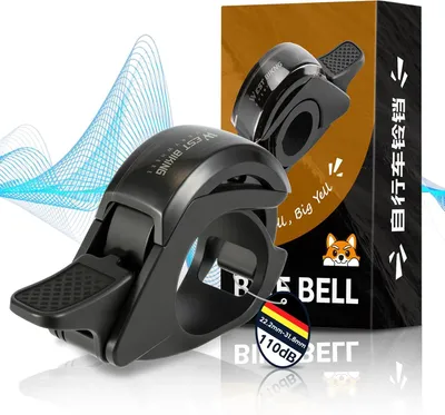 Productafbeelding van Fietsbel 110 dB - Waterdicht - 22,2 tot 31,8 mm