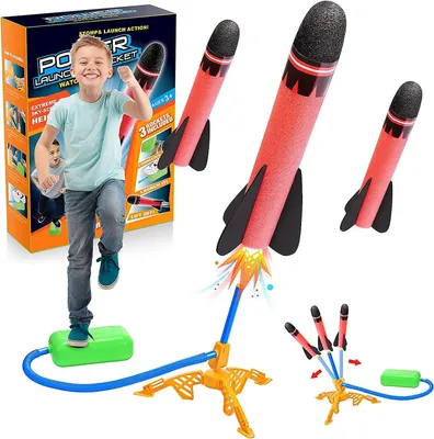 Produktbild von Outdoor Spielzeug ab 3 4 5 6 7 8 Jahre Junge Raketen Spielzeuge für Kinder Geschenke Junge Outdoor Spiele für Kinder Geschenk Mädchen 3-9 Jahre Spielzeuge
