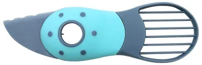 Avocadoschneider 3-in-1 mit Edelstahlklinge, Antirutschgriff