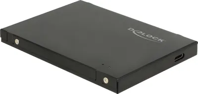 Immagine prodotto di DELOCK externes Gehäuse 2.5" M.2 NVMe PCIe SSD USB3.1 TypC