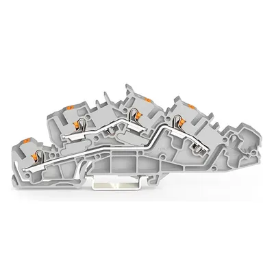 Produktbild von WAGO 2205-7642 Installationsetagen- klemme,L/L,Push-in CAGE CLAMP ,grau