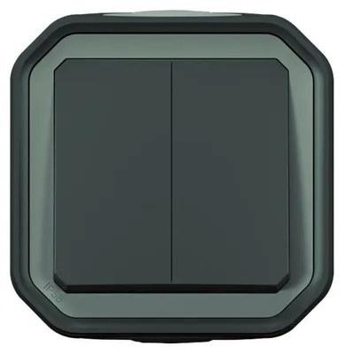 Image de Prise étanche Plexo Anthracite étanchéité Extérieure Ip55 - Legrand