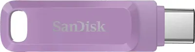Produktbild von SanDisk Ultra Dual Drive Go - USB-Flash-Laufwerk - 128 GB - USB 3.2 Gen 1 / USB-C - Lavendel