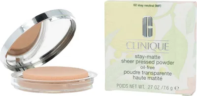 Image de Clinique Stay Matte Sheer Pressed Powder Oil-Free 02 Stay Neutral 7 g