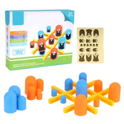Image de Échiquier XO,Jeu interactif pour parents et enfants,Cadeau éducatif