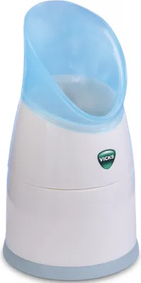 Produktbild von Vicks V1300, Dampf-Inhalator, Blau, Weiß