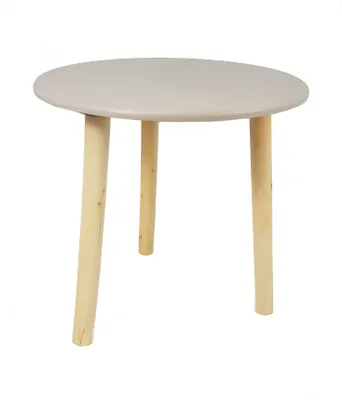 Obrázok produktu pre Bočný stolík My Home 30x30cm - farba: taupe