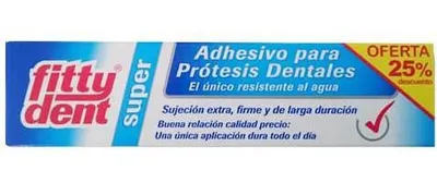 Image de Phb Fittydent Super Adhesive Prothèse dentaire 40g Kit de voyage