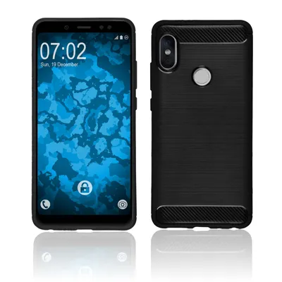 Produktbild von PhoneNatic Case kompatibel mit Xiaomi Redmi Note 5 Pro - schwarz Silikon Hülle Ultimate Cover