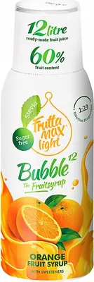 Zdjęcie produktu dla Syrop FruttaMax Pomarańcza Light 500ml