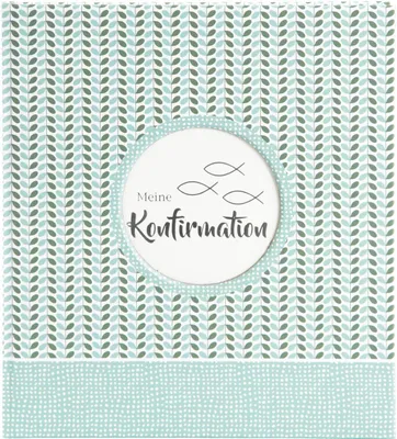 Immagine prodotto di Album Goldbuch "Ricordo della Cresima" Dominicus, color menta, 44 pagine illustrate
