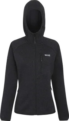 Immagine prodotto di Regatta - Giacca in pile "Newhill" da donna, con cappuccio RG12331 (38 IT) (Nero)