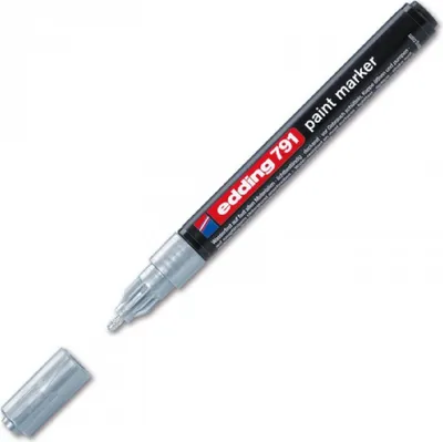 Obrázek produktu pro Popisovač lakový EDDING 791 stříbrný 1-2mm
