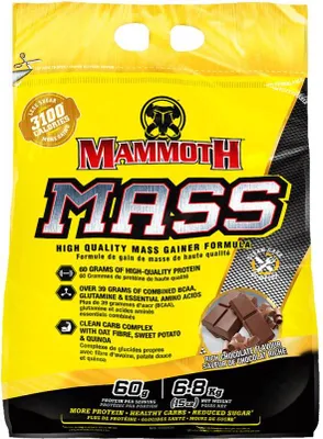 Produktbild von Interactive Nutrition Mammoth Mass (15lbs) Chocolate - Gewichtszunahme - Ohne Kreatin