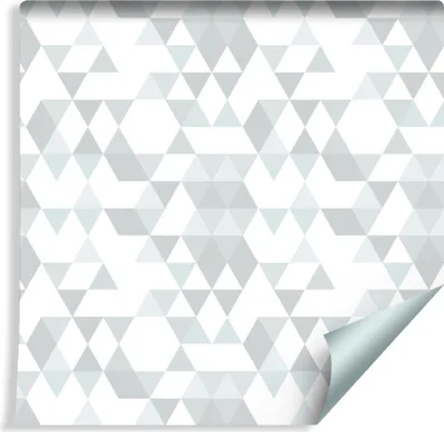 Produktbild von 10m VLIES TAPETE Rolle Geometrie Muster Ornamente Dreiecke XXL
