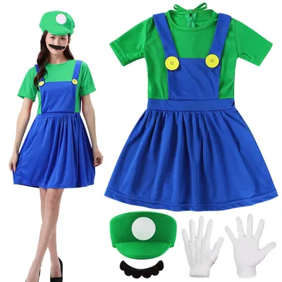 Obrázok produktu pre Sada kostýmov Mario a Luigi pre cosplay