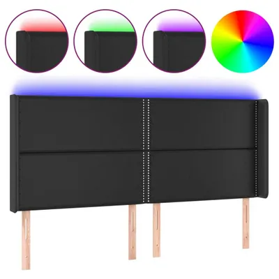 Zdjęcie produktu dla VidaXL 3124016, Czarny, Bawełna, Poliester, Polichlorek winylu (PVC), 2030 mm, 118 cm, 128 cm, 160 mm