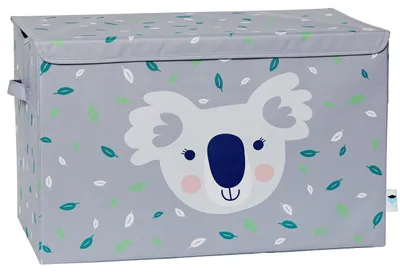 Zdjęcie produktu dla Omgoods - Pudełko do przechowywania z pokrywką, wzór: koala